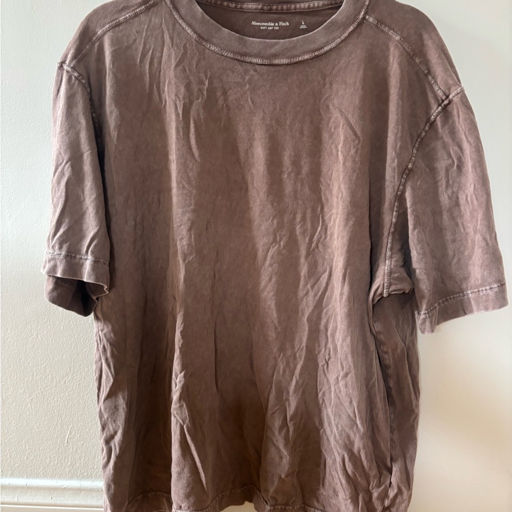Abercrombie & Fitch Brown Soft Tee